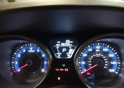 2013 Hyundai Elantra Gls из США, поврежденный, VIN 5NPDH4AE9DH308000